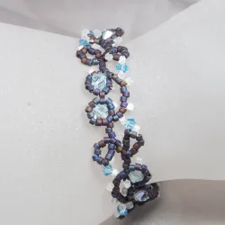 Bracelet M Silver 925 - Arabesque Selena - Bracelet M Silver 925 - Argent 925